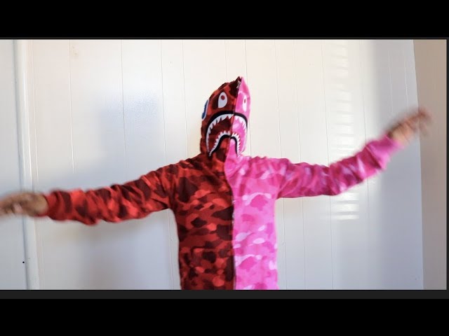 Pink Bape Hoodie